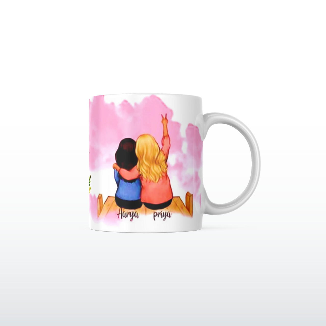 Personalized mug with text photo name logo personalized gift funny coffee mug 07