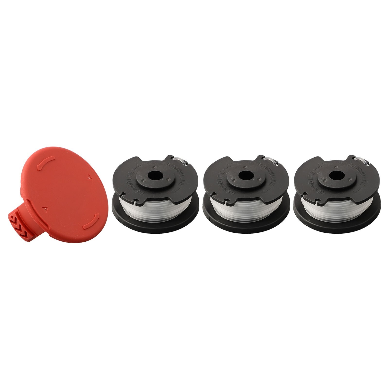 For Hyper Tough Spool Trimmer Line+Cap Cover HT19-401-003-06 & HT19-401-003-07