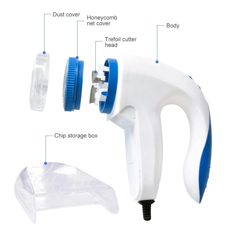 Electric Clothes Lint Pill Fluff Remover Fabrics Sweater Fuzz Shaver Household