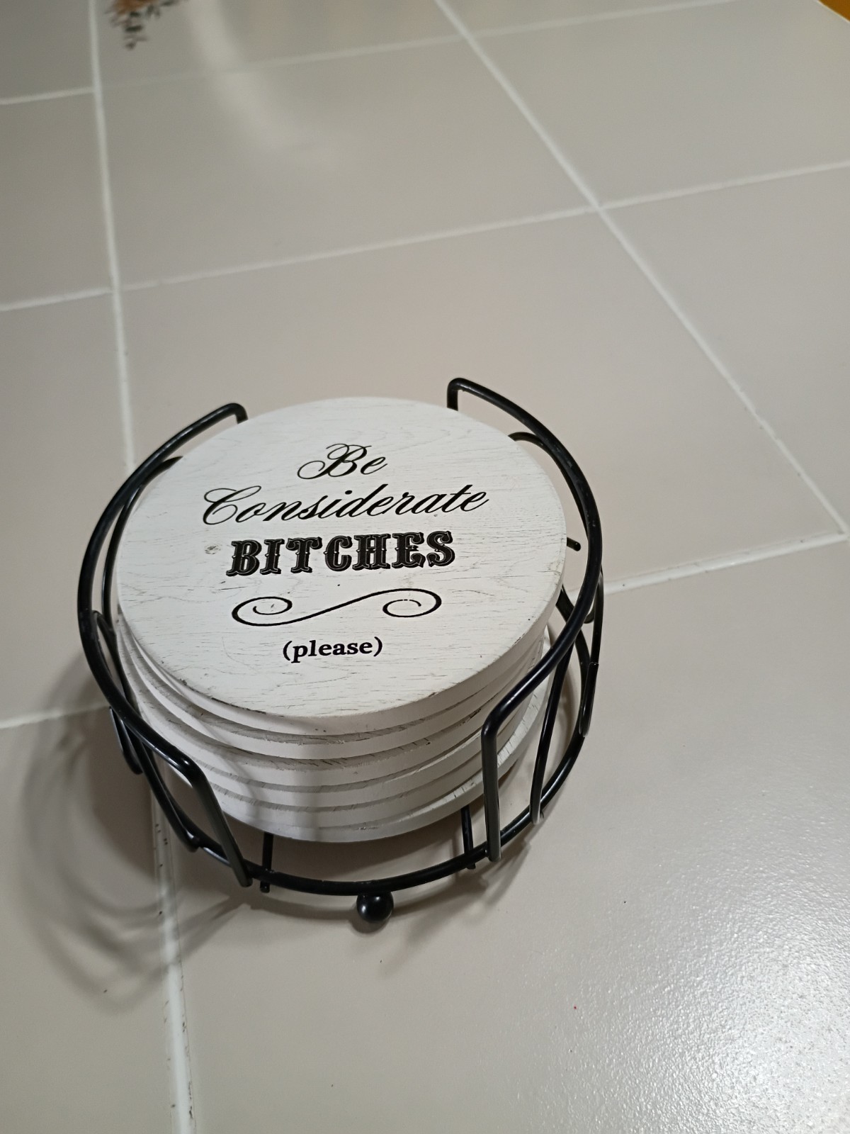 Funny Table Coasters New(See Details)