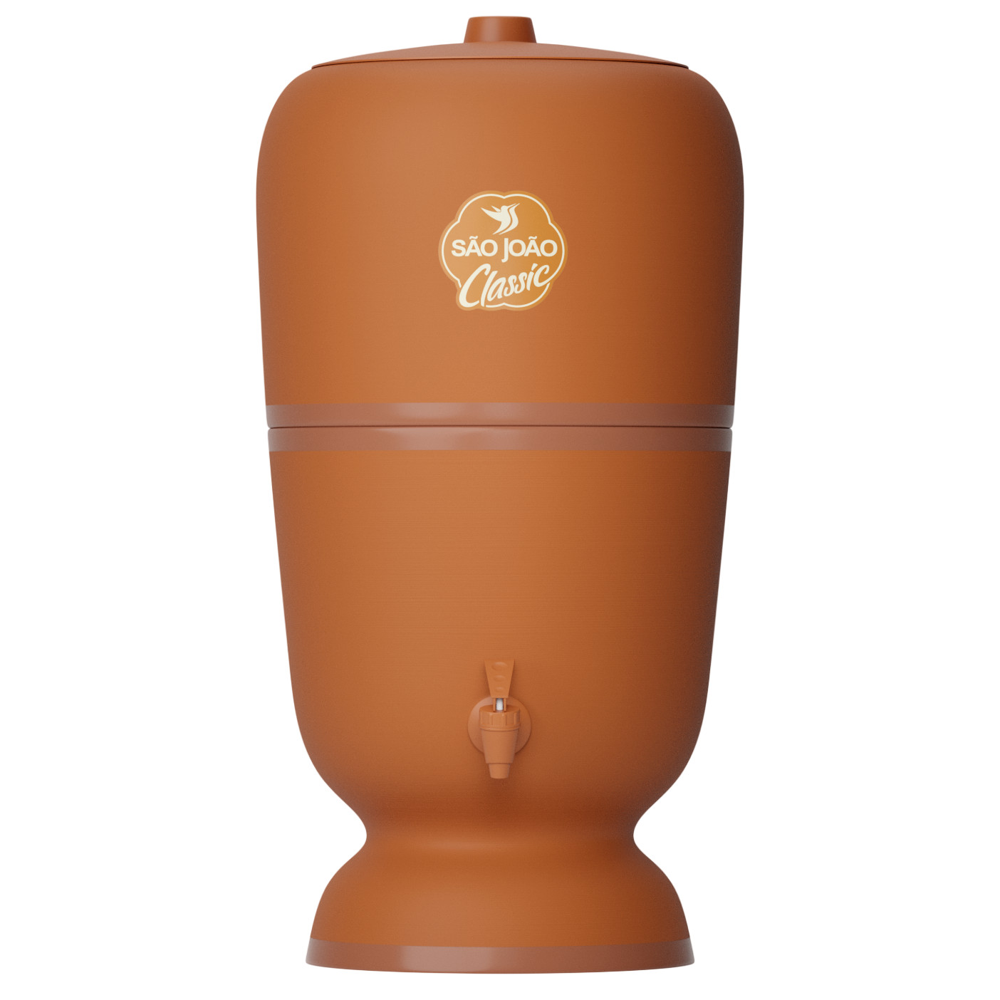 Stefani São João Classic Clay Water Filter – Traditional Brazilian Filtration