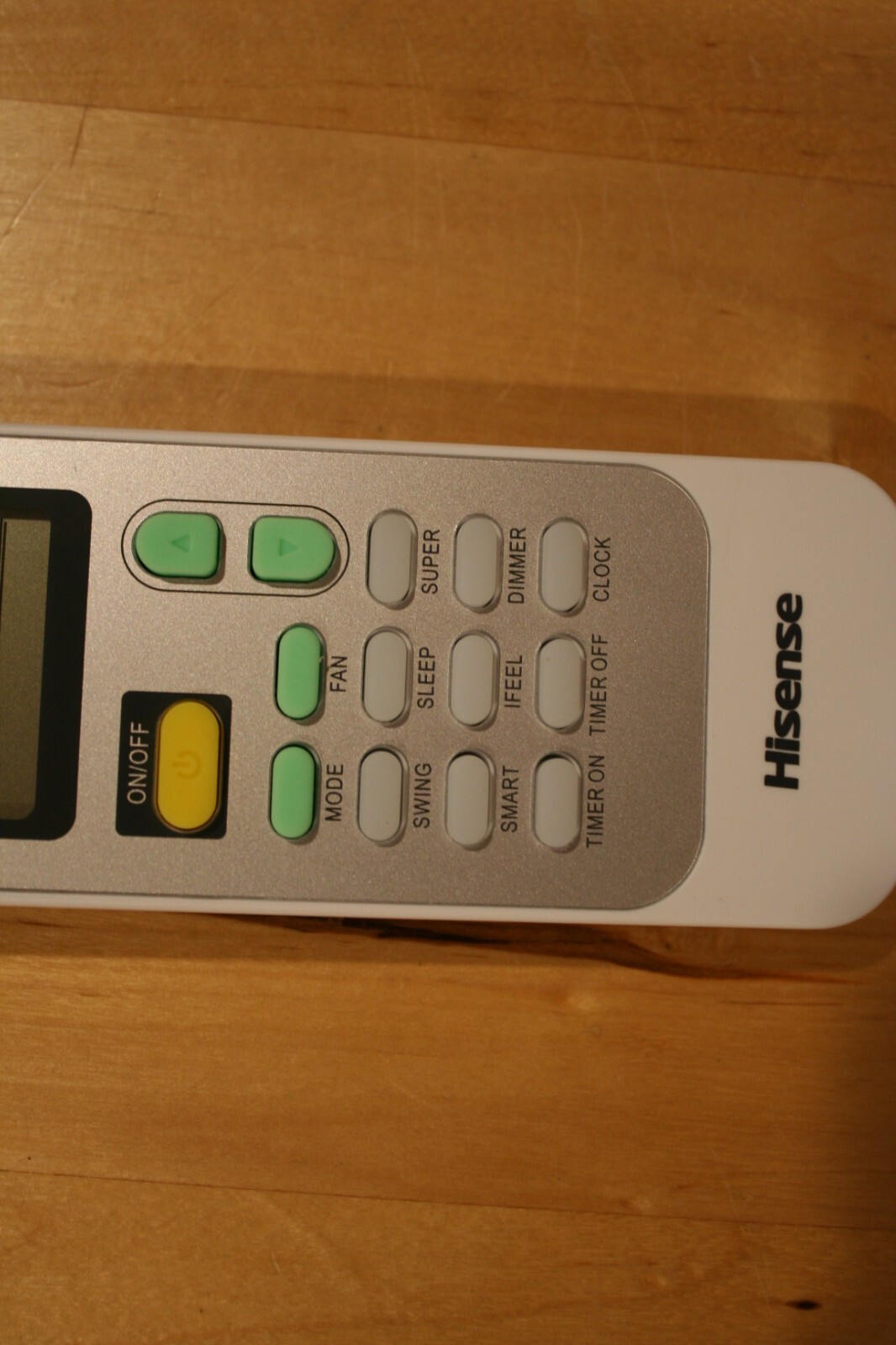 Hisense DG11J1-98 Remote Control for Portable Air Conditioner