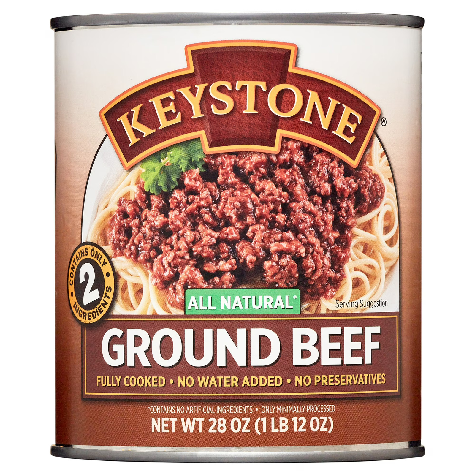 28 oz Can All Natural Ground Beef