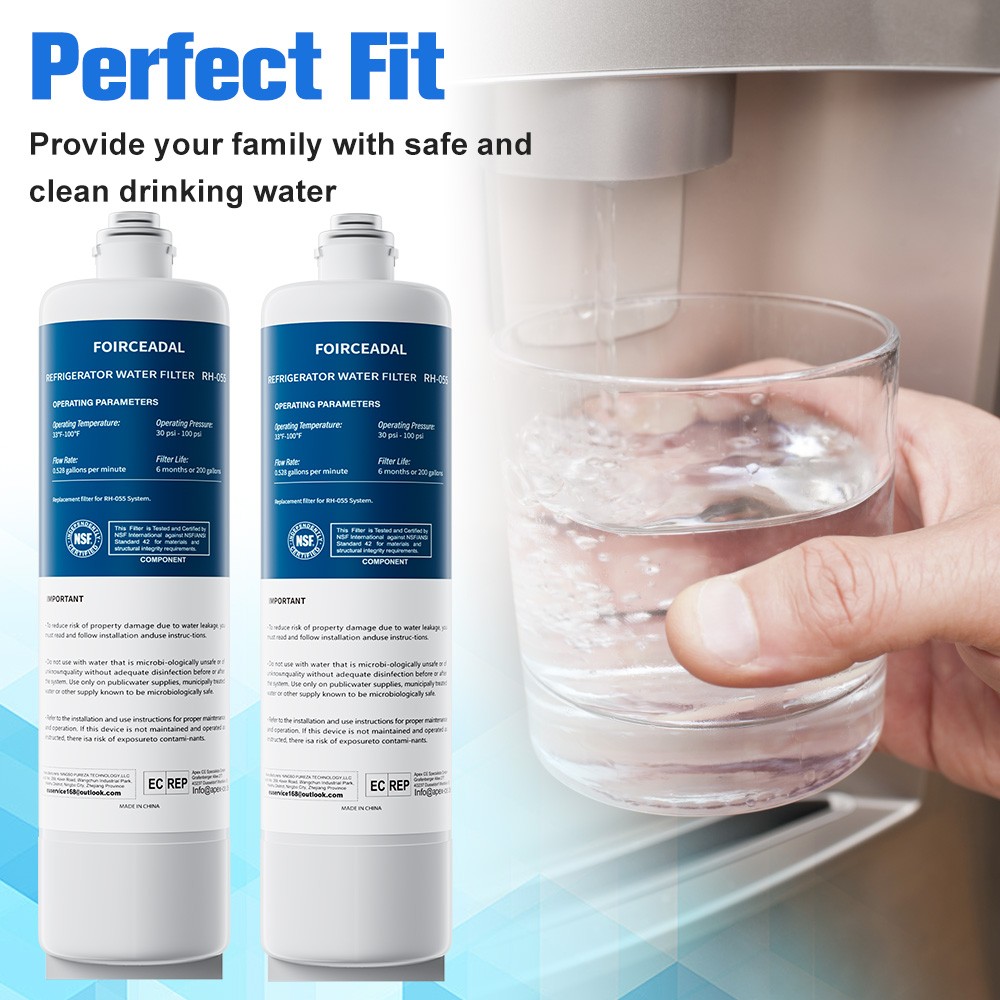 4PACK Fit For Bosch Ultra Clarity Pro BORPLFTR50 Water Filter #WFS200MF/WFS210MF