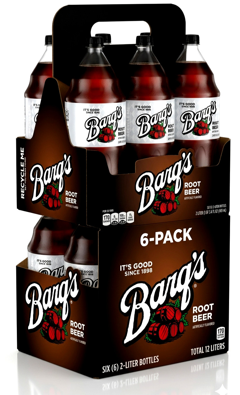 Barq’s Root Beer Soda Pop – 2 Liter Bottles, Pack of 6 🥤🍺 Bold & Refreshing