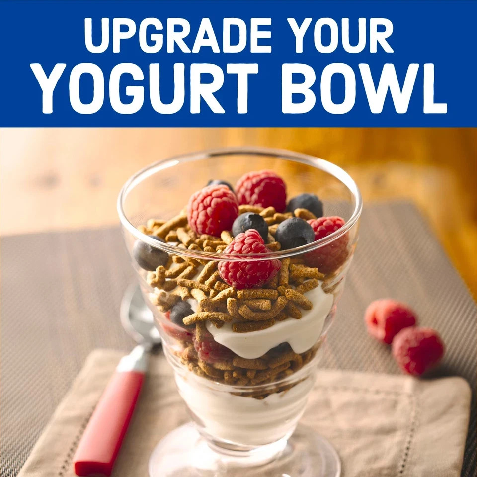 Fiber One Cereal, Original Bran, High Fiber Cereal Made with 19.6 oz (2 pack).