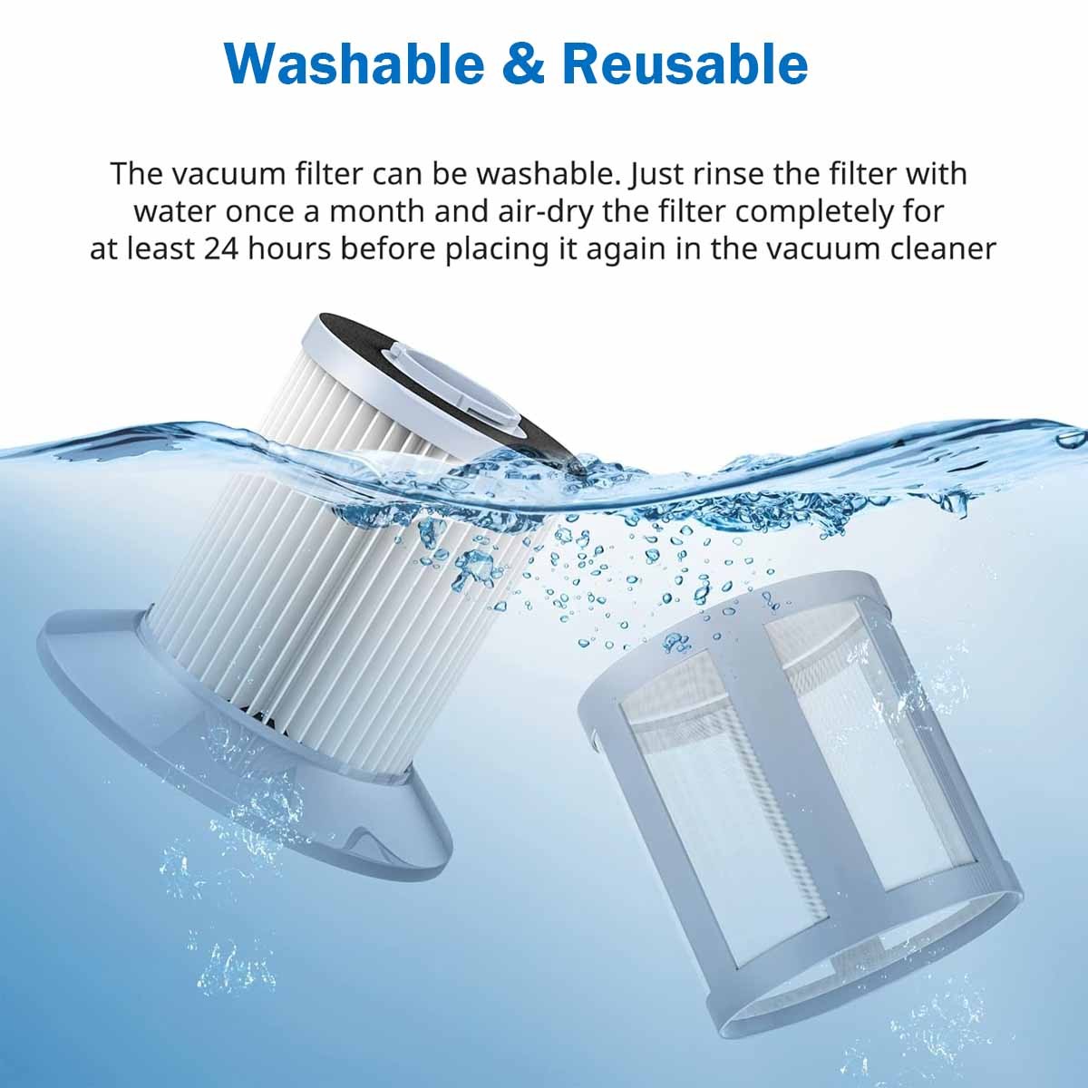 Filters for Bissell Zing & Powerforce Bagless Canister Vacuum 2156A 1665 16652