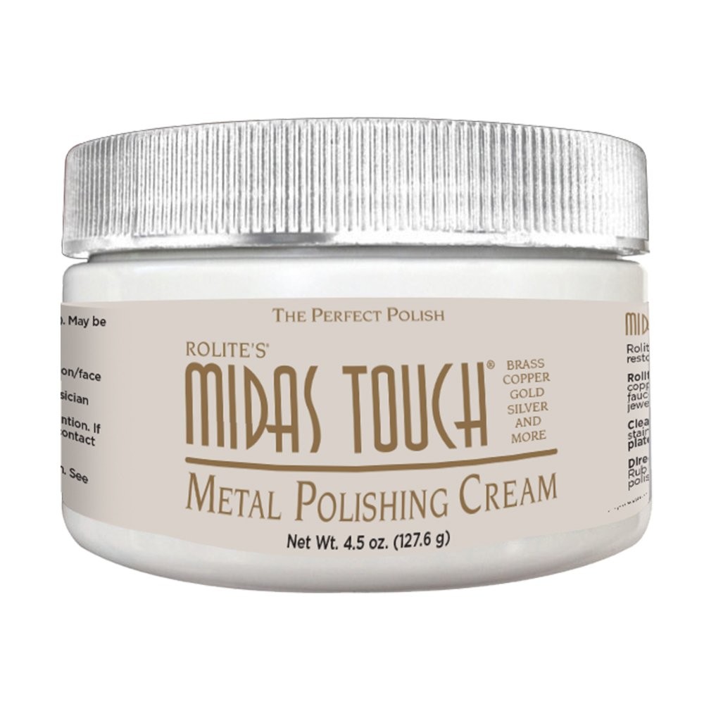 Metal Polishing Cream 4.5 Oz Non-toxic for Silver Gold Brass Copper Chrome