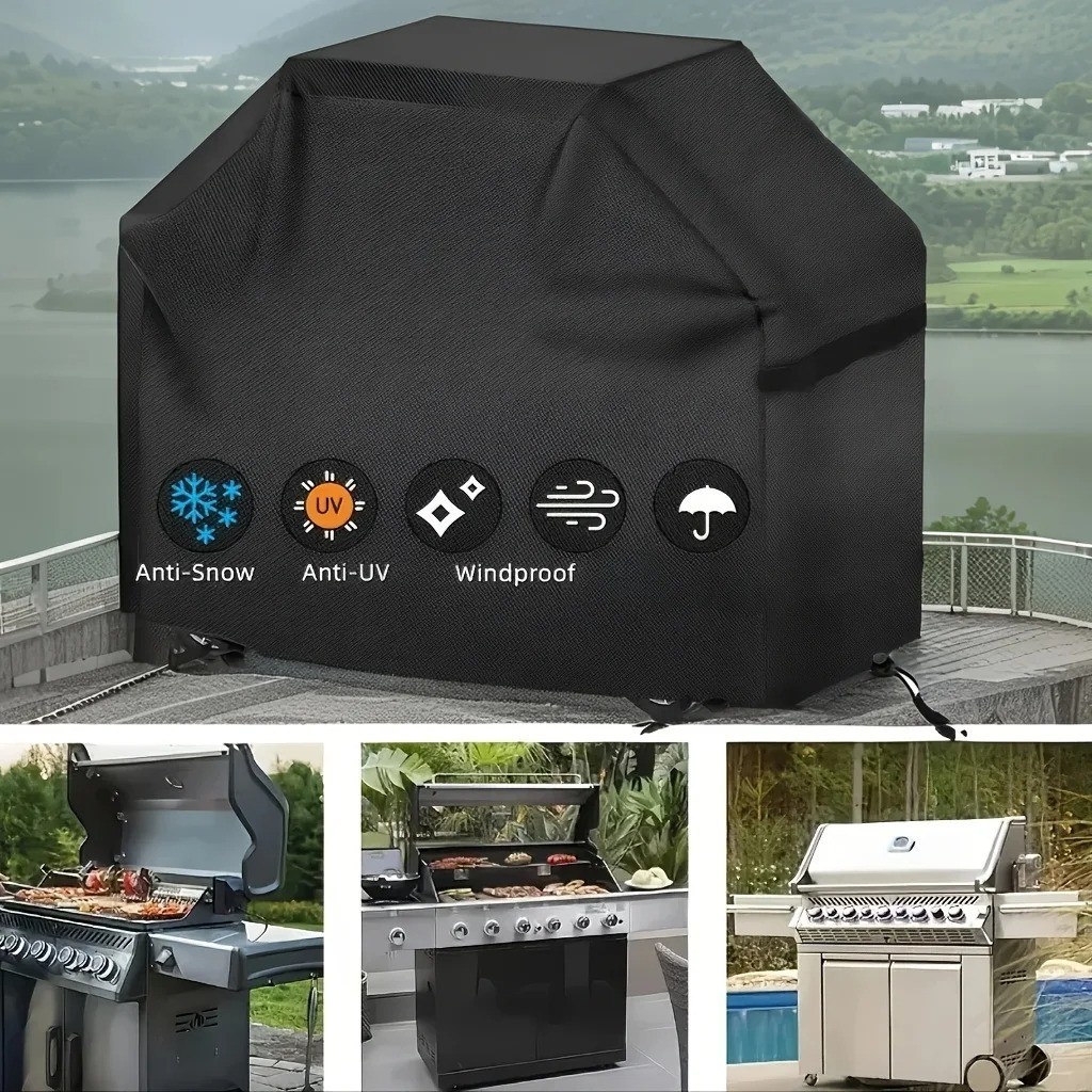 BBQ Gas Grill Cover Barbecue Waterproof Outdoor Protection 71X56cm
