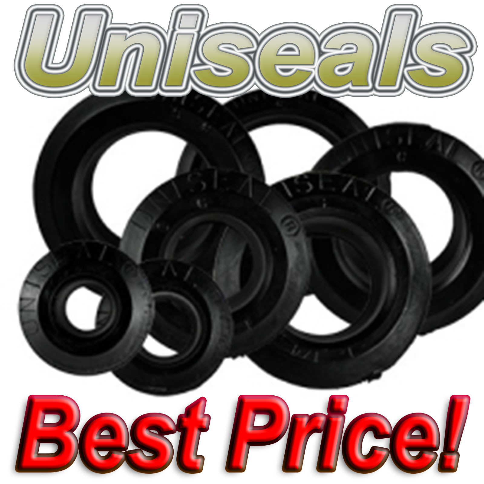 1 1/2 ” UNISEAL Bulkhead (10 PACK) hydroponic aquaponic aquarium aquaculture 1.5