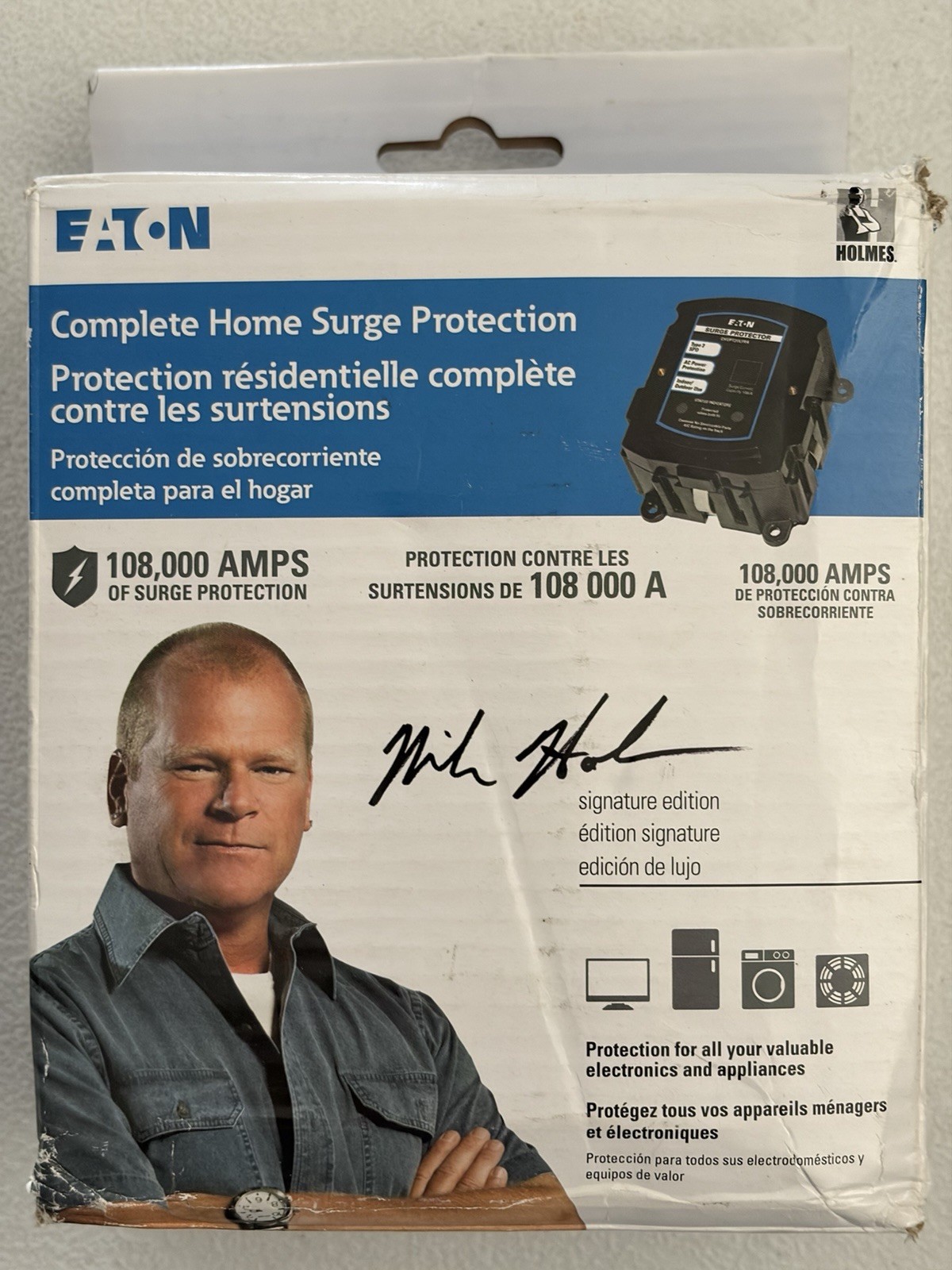 Eaton CHSPT2ULTRA Complete Home Surge Protection Surgetrap Type 2 108,000 Amps