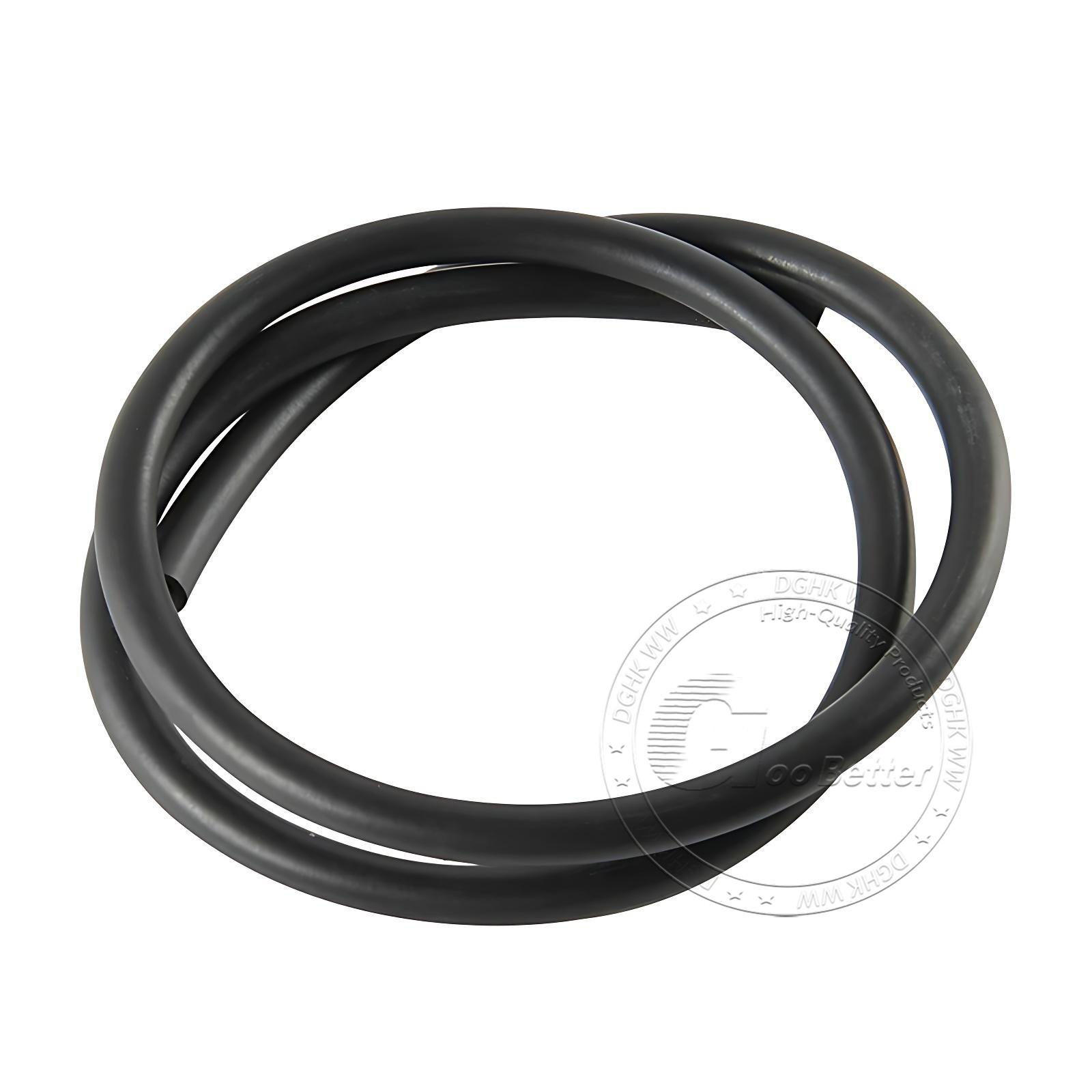 Black Smooth Nitrile Rubber Tube ID 2-25mm Fuel Petrol Diesel Oil Tube Hose Pipe