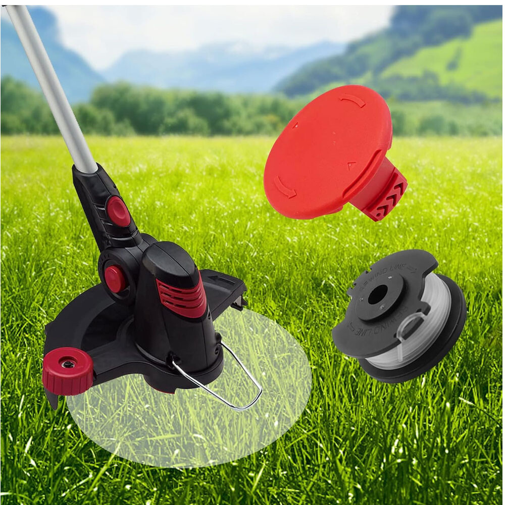 17FT / 5.2M Spool Trimmer Line Cap & Cover For Hyper Tough HT21 401 002 04 NEW