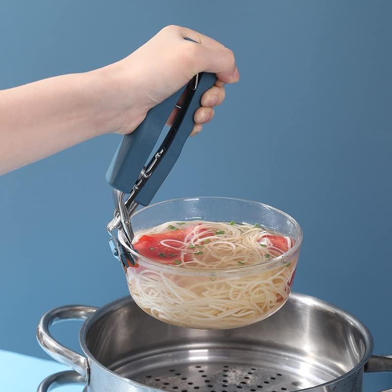 Non-slip Hot Bowl Gripper Anti Scald Bowl Tongs Household Plate Clamp Pan Lot