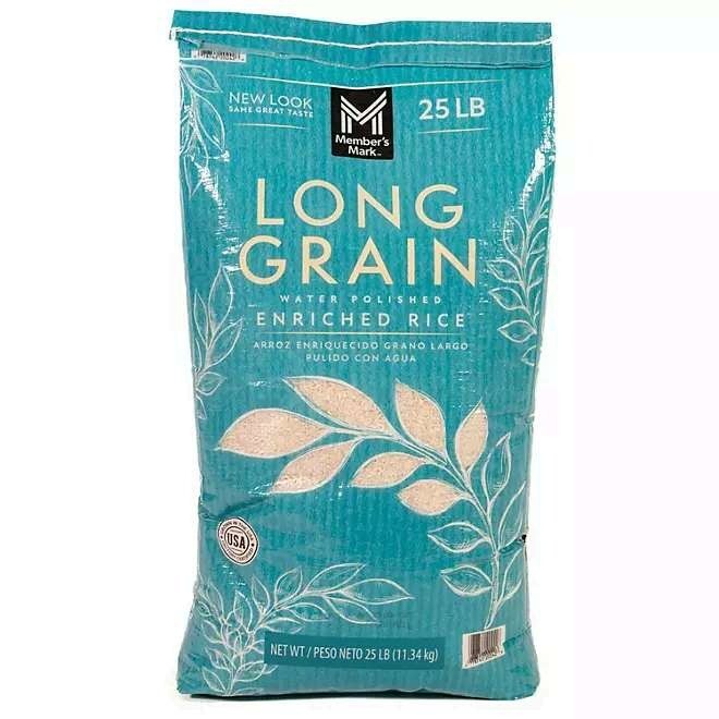 Member’s Mark Long Grain White Rice (25 Or 50 lb. Option) FREE & FAST SHIPPING