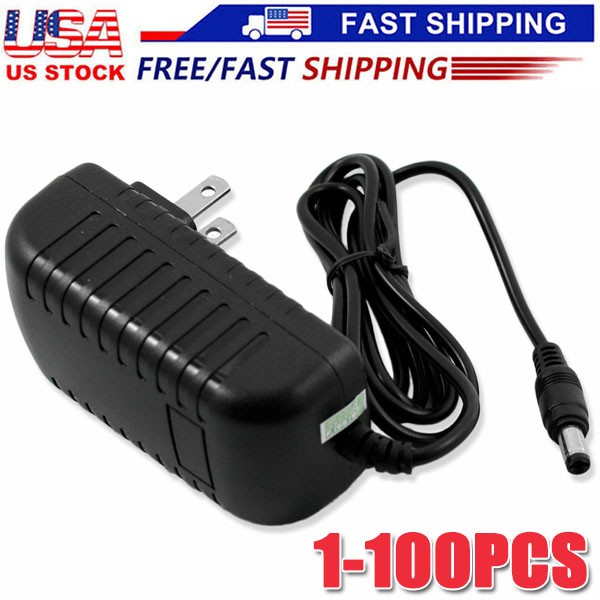 AC 100-240V to DC 12V 2A Power Supply Adapter Heavy-Duty LED Light Strip 24W SMD