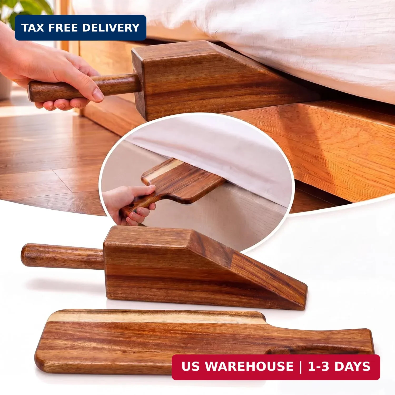 Mattress Lifter & Bed Maker Tool for Changing Sheets, Mattress Wedge E