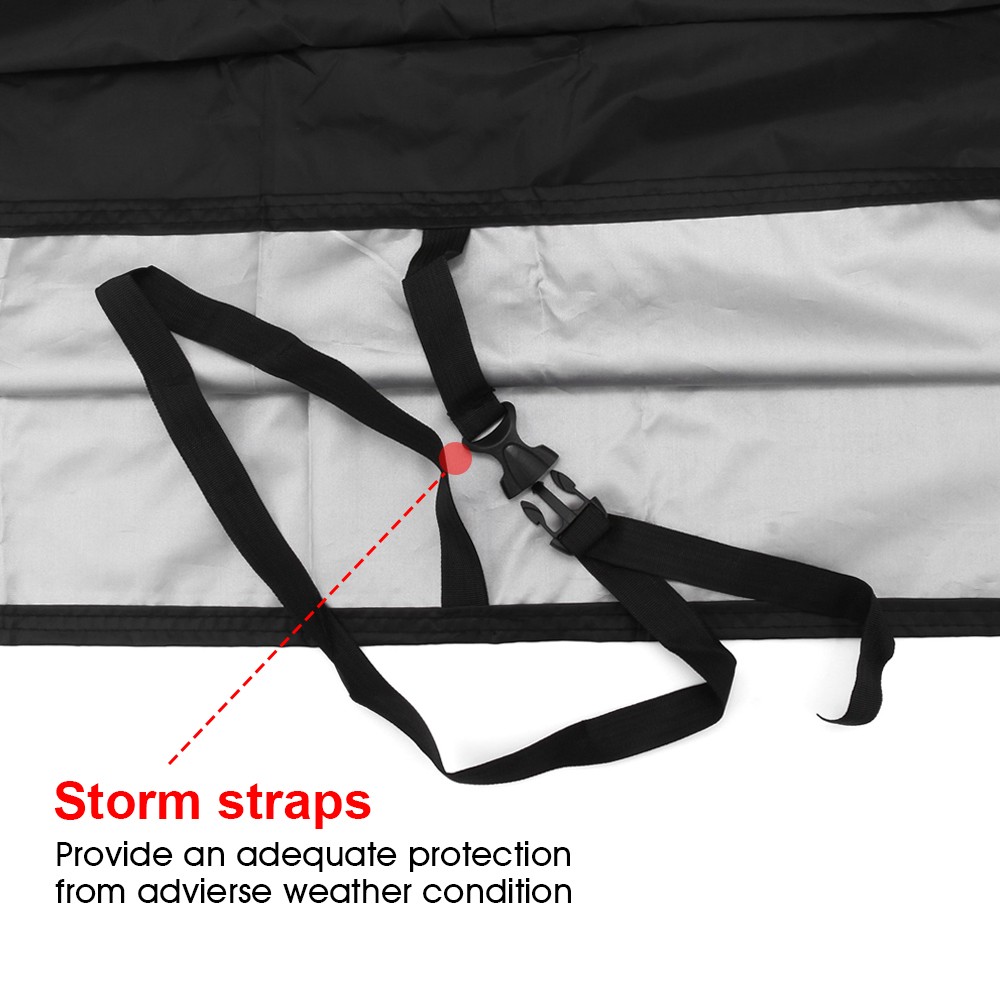 57 in Riding Lawn Mower Tractor Cover Garden Outdoor Yard Storage Rain Protector
