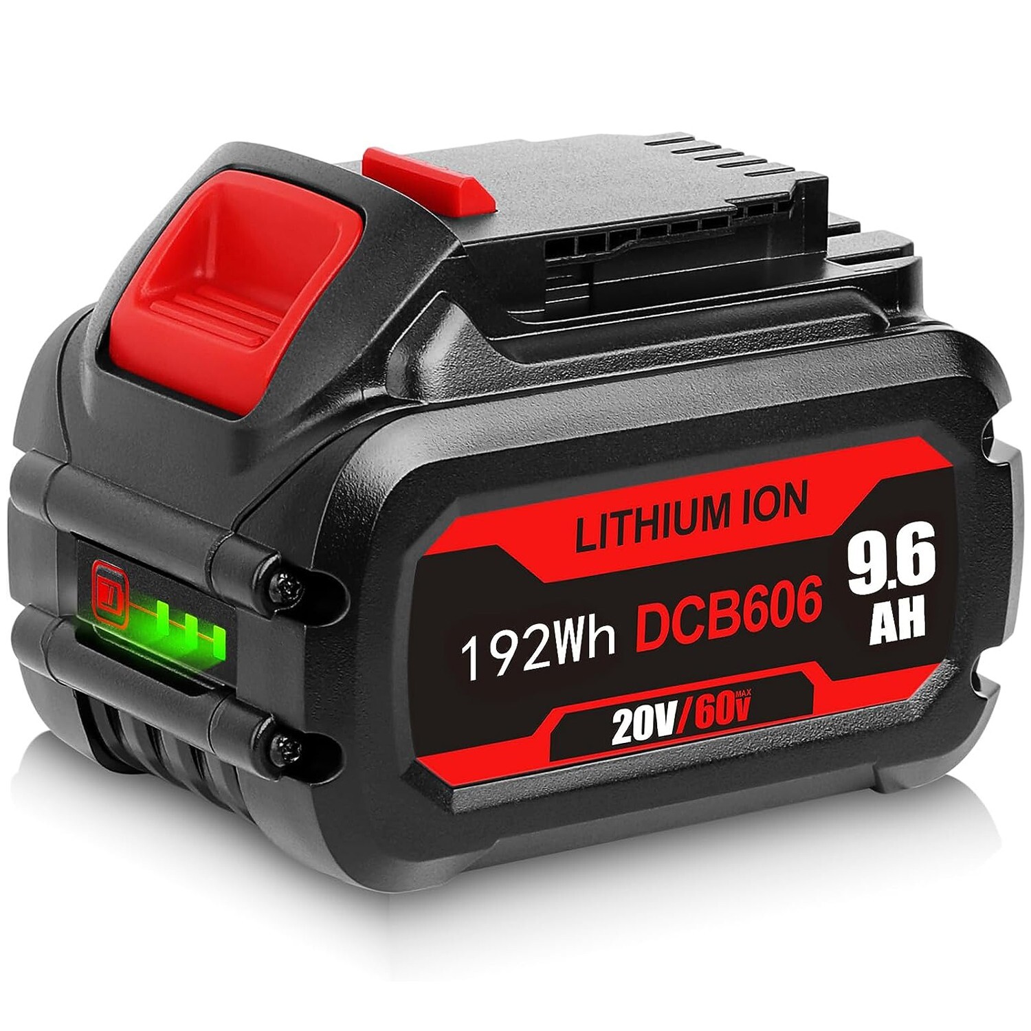 9.6Ah For DEWALT FLEXVOLT 20V/60V MAX Lithium-ion Battery DCB609 DCB606 DCB612