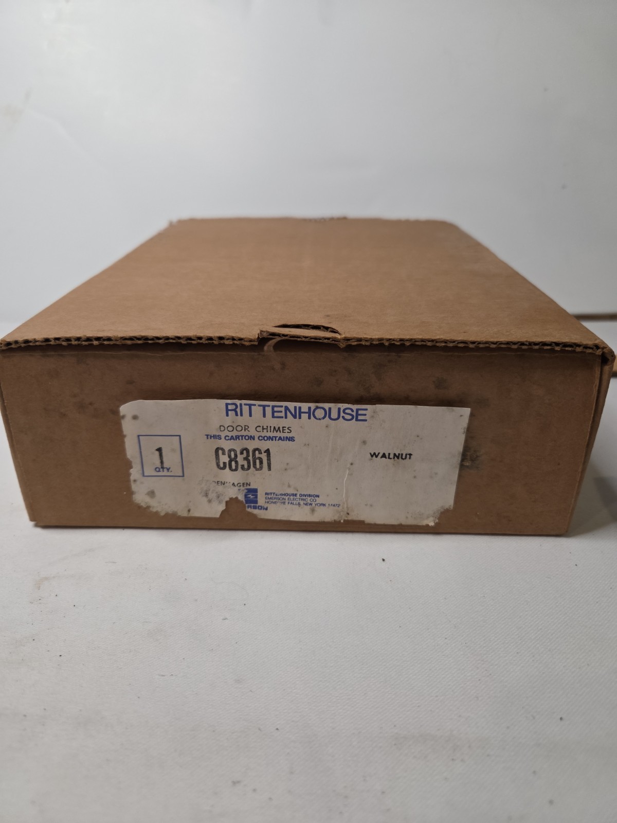 Vintage Rittenhouse C8361Door Chime Kit w C8116 Transformer C8052 Pushbutton NOS