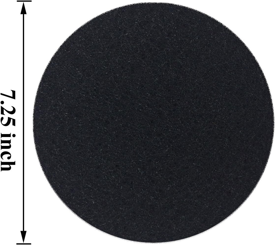 7.25″ Diameter Charcoal Filter Replacements – Fresh Kitchen Guaranteed, Set of 8