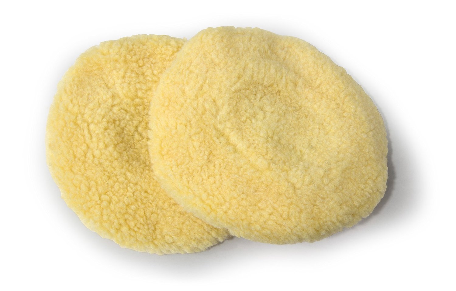 WEN 6010A45 6-Inch Synthetic Wool Polishing Bonnets (2-Pack)