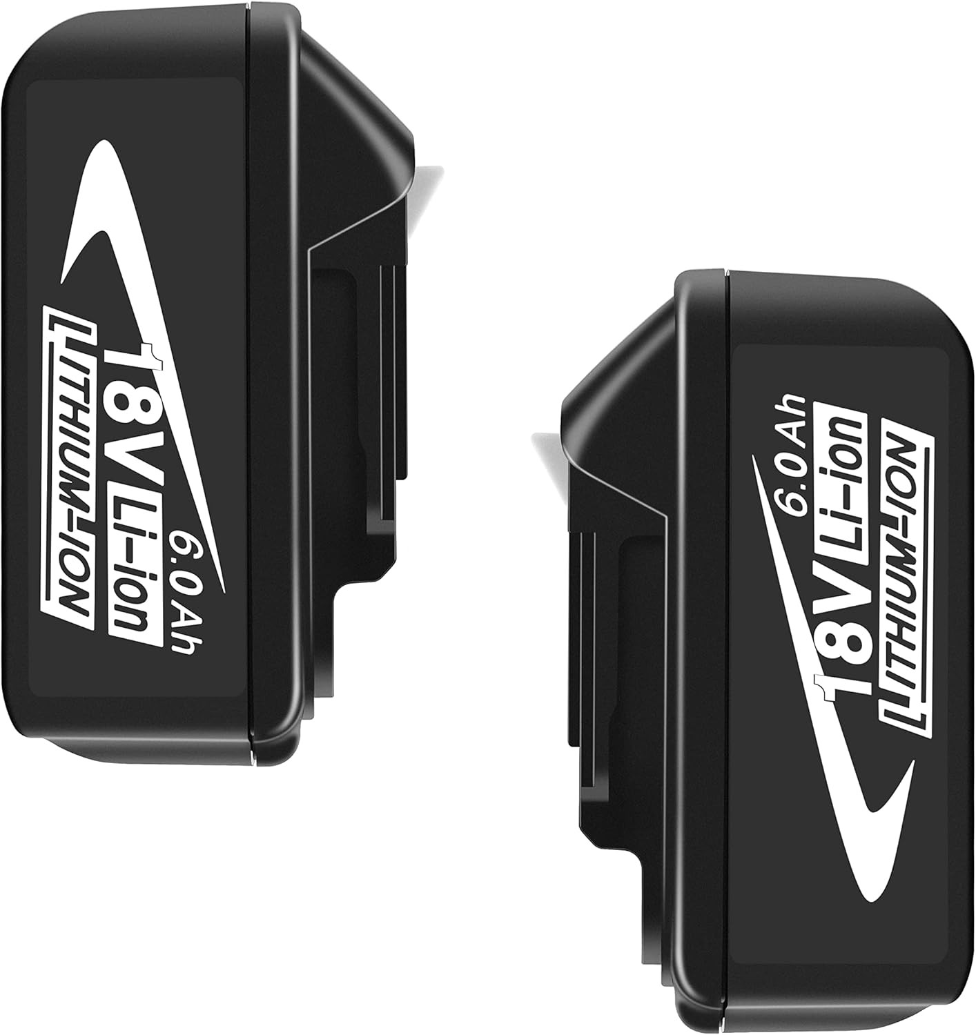 2 Packs 18V 6.0Ah Battery For Makita BL1860B BL1830 BL1840 BL1850 BL1860 LXT400