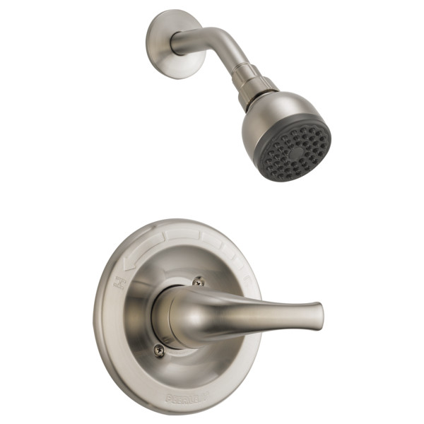 Peerless Core Shower Only Trim Kit Brushed Nickel-Certified Refurbished