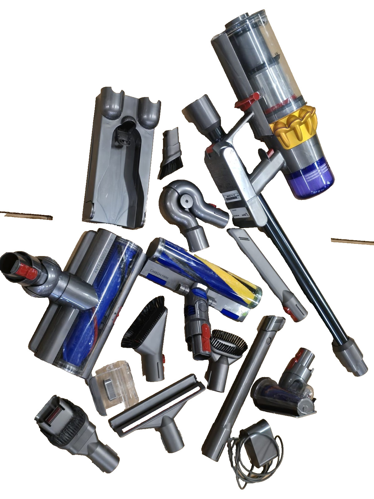 Dyson V15 Detect Total Clean Extra | Yellow/Nickel Great Condition LN