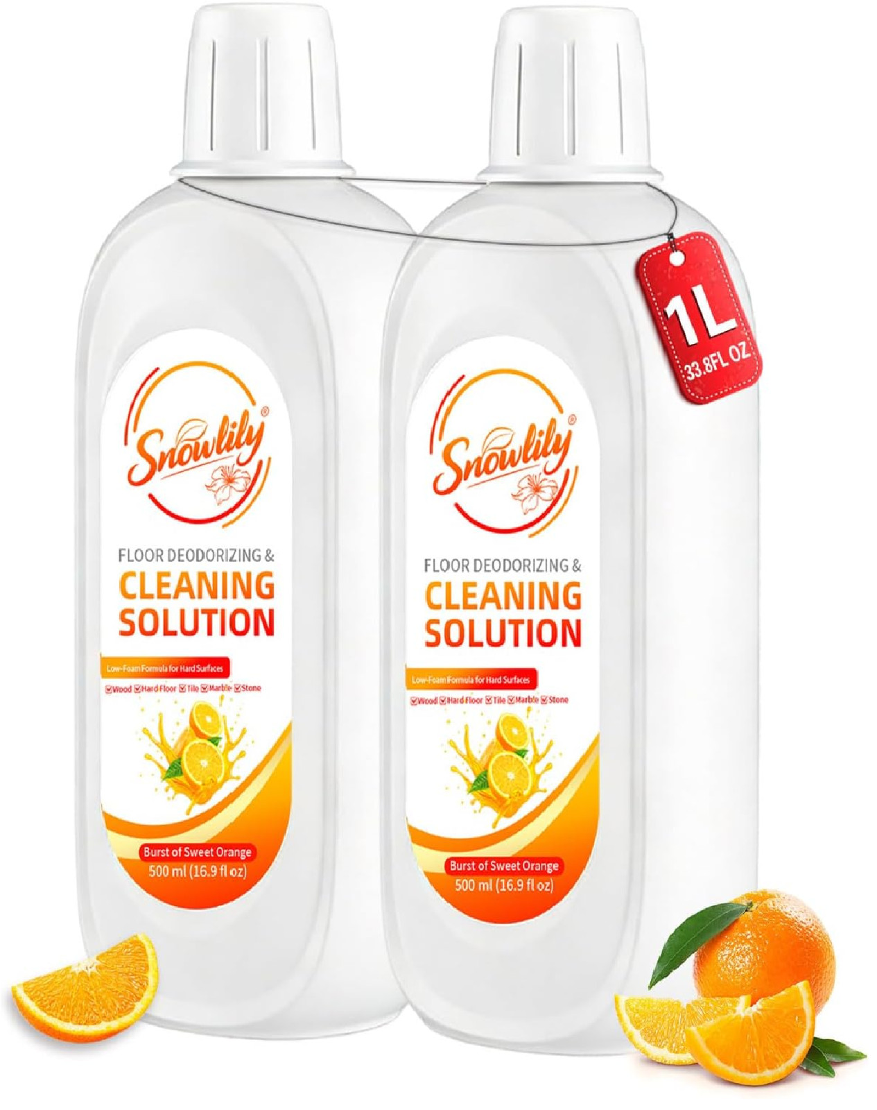 2 Pack Floor Cleaning Solution Compatible with Tineco Ifloor Series for All Robo