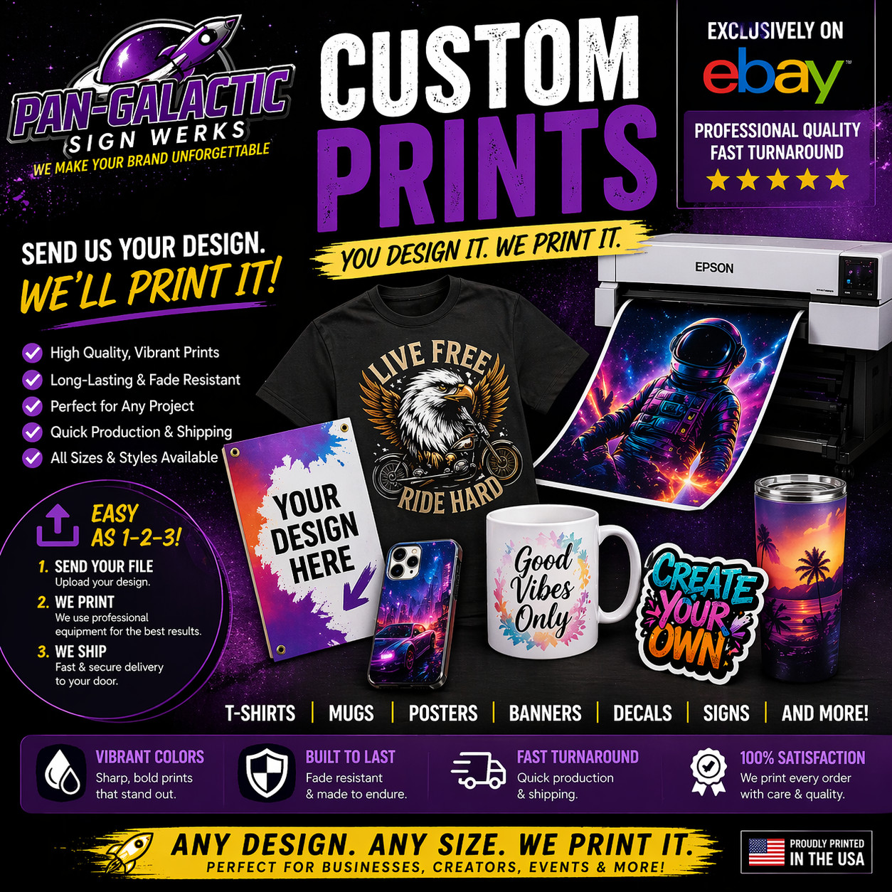Custom Personalized Sublimation Prints – Any Text & Name – Graphic Tshirt