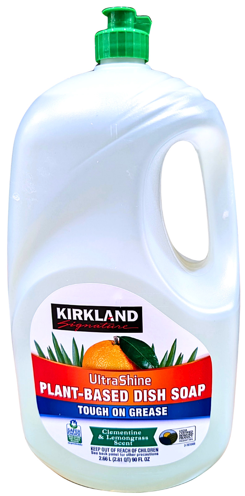Kirkland Signature Ultra Shine Plant Based Dish Soap 90 Fl Oz