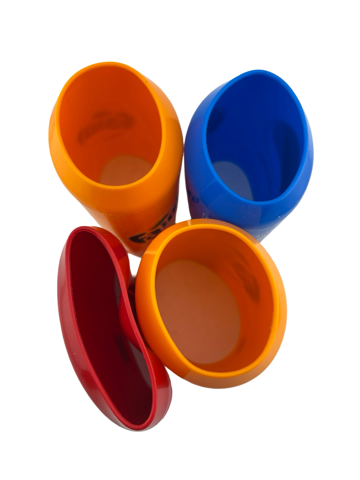 4 Pack Beer Can Covers Silicone Sleeve 12oz 355ml Cola Pepsi Fanta