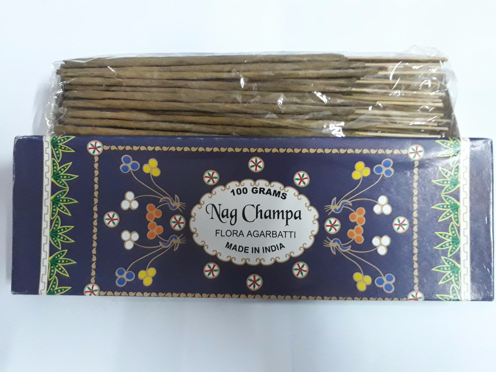 Nag Champa Agarbatti Incense Sticks 100 grams Nag Champa Flora Agarbatti