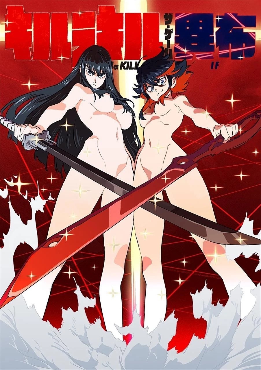 Kill La Kill Ryuko Matoi & Satsuki Kiryuin Poster print 11″x17″ home decor