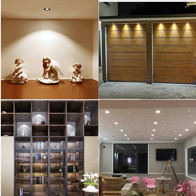 Small Spot Light 1W Mini LED Spotlight 12V Dimmable 15mm Recessed Downlight