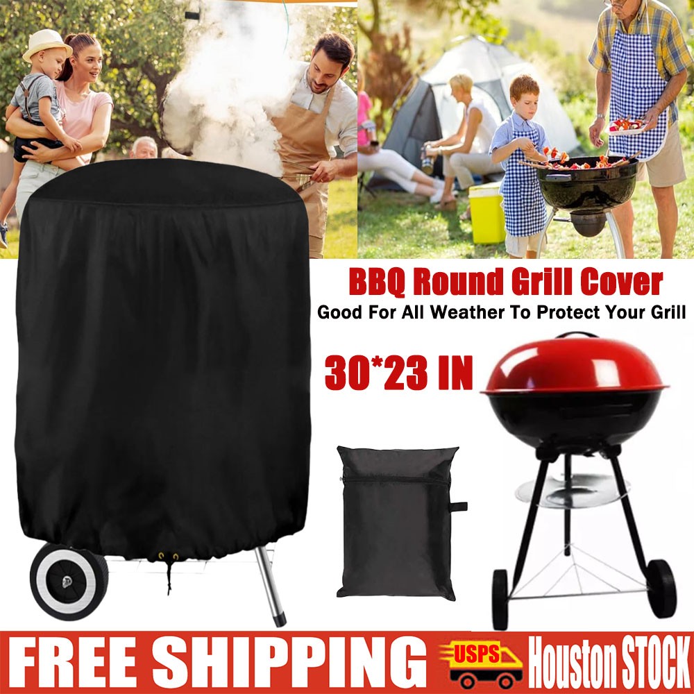 barbecue stove cover waterproof outdoor dustproof rain cover lightweight 30 inch