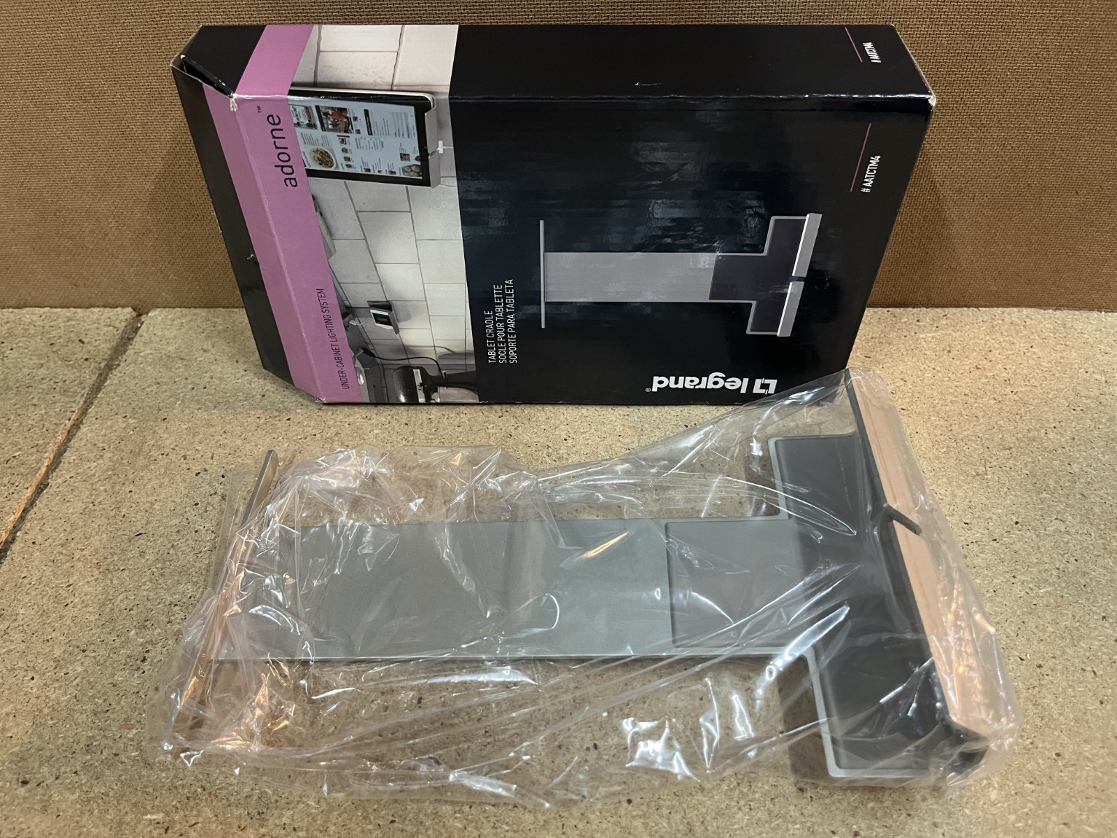 Legrand Adorne AATCTM4 Tablet Cradle Modular Track Accessories C16