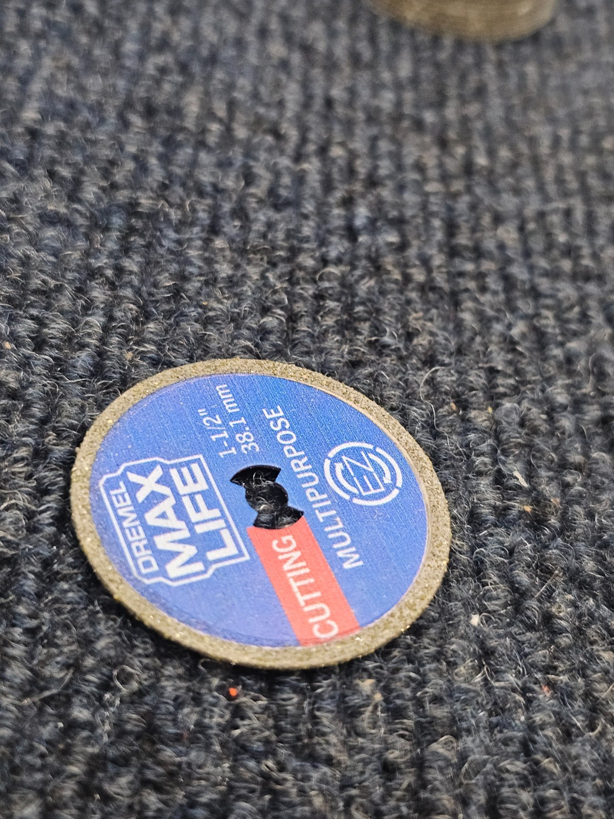 (QTY 5) Dremel Max Life 1-1/2″ Diamond Cutting Blade Multipurpose