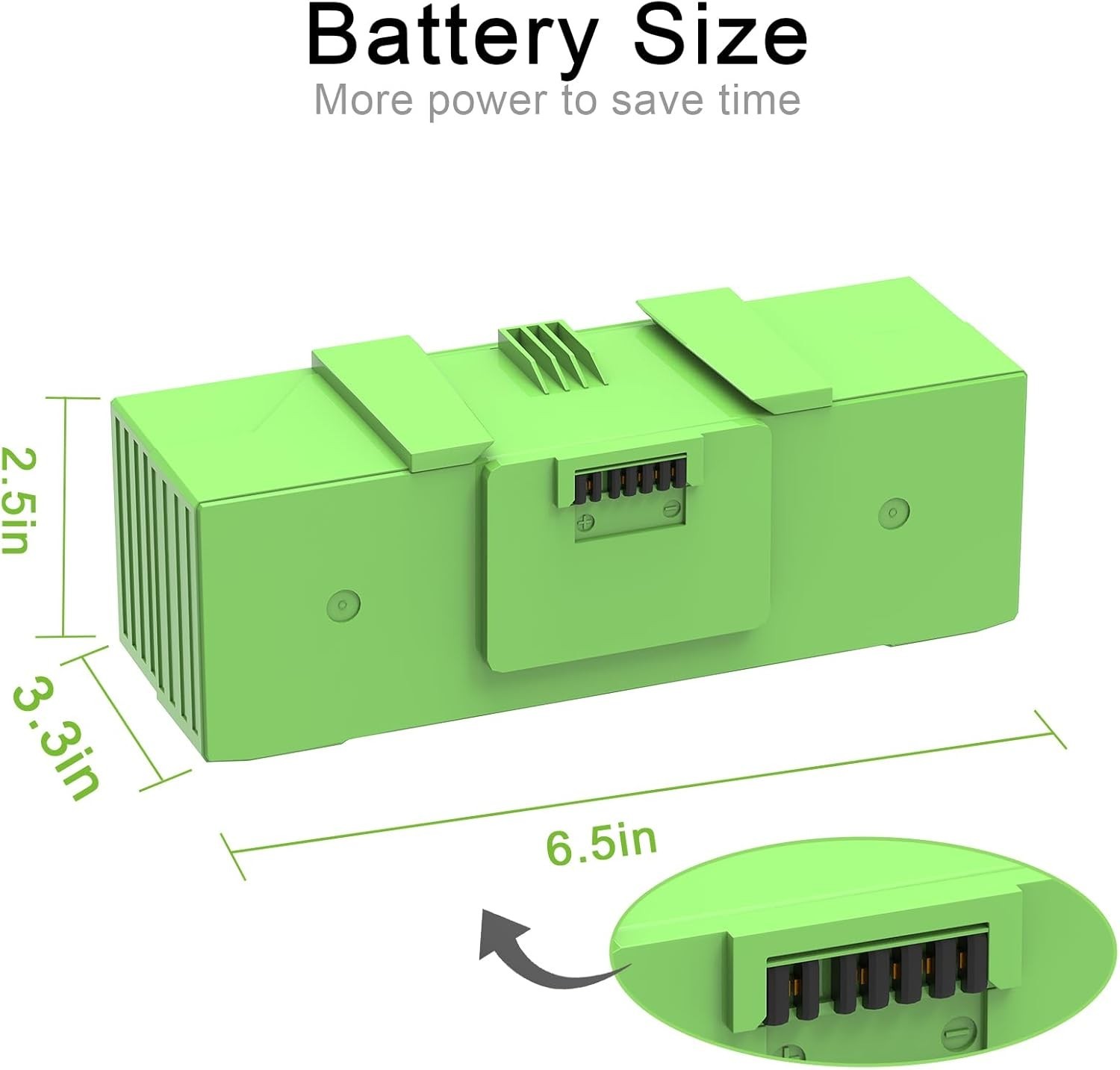 ABL-F 64.2Wh Battery for iRobot Roomba i7 i7+ j7 j7+ 7158 7150 7550 7558 i3 i3+
