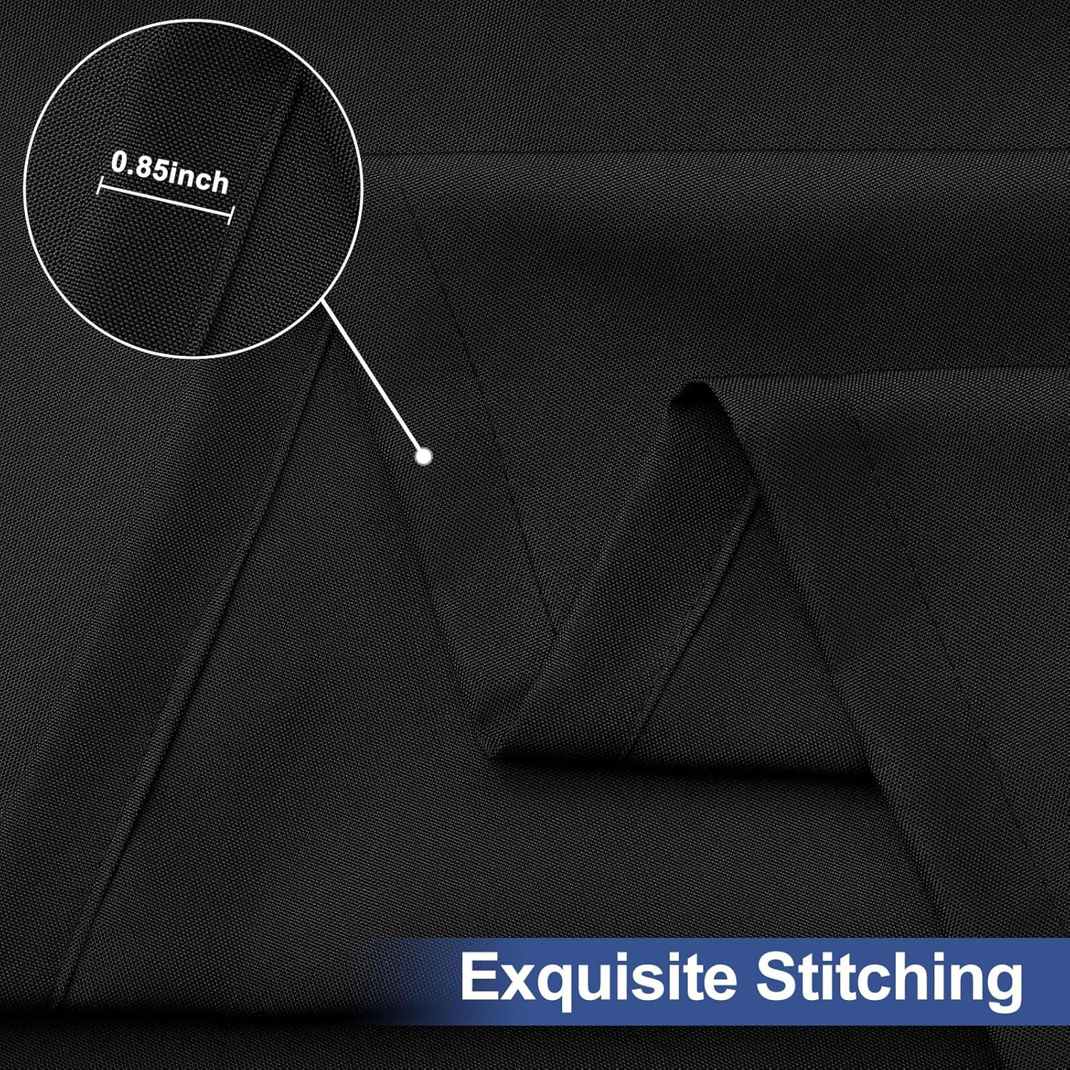 Homing Rectangle Table Cloth Cover, Waterproof Polyester Elastic Fitted Tableclo