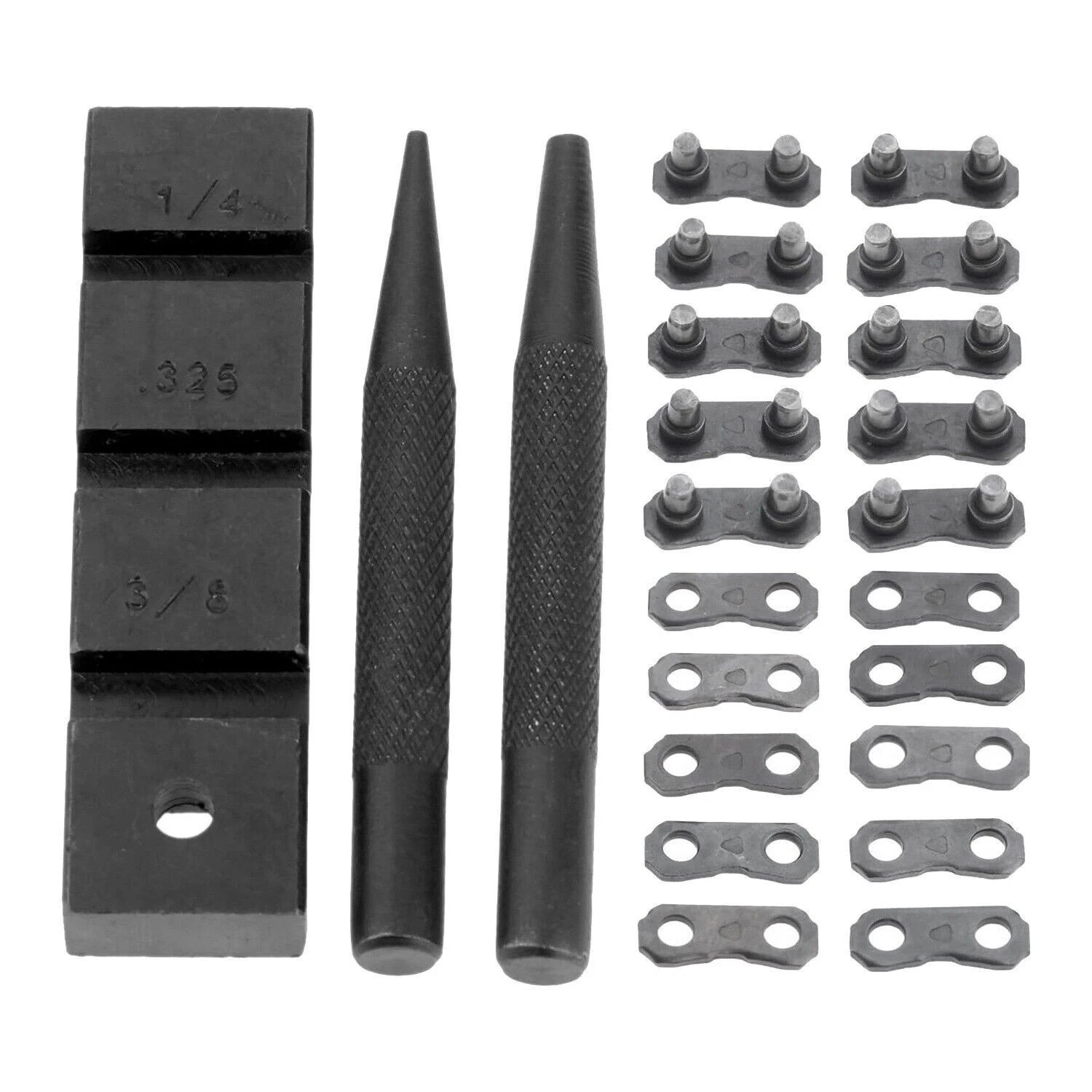 3PCS Chainsaw Breaker Chain Saw Repairing Mending Tool Set with 10 Sets 05345