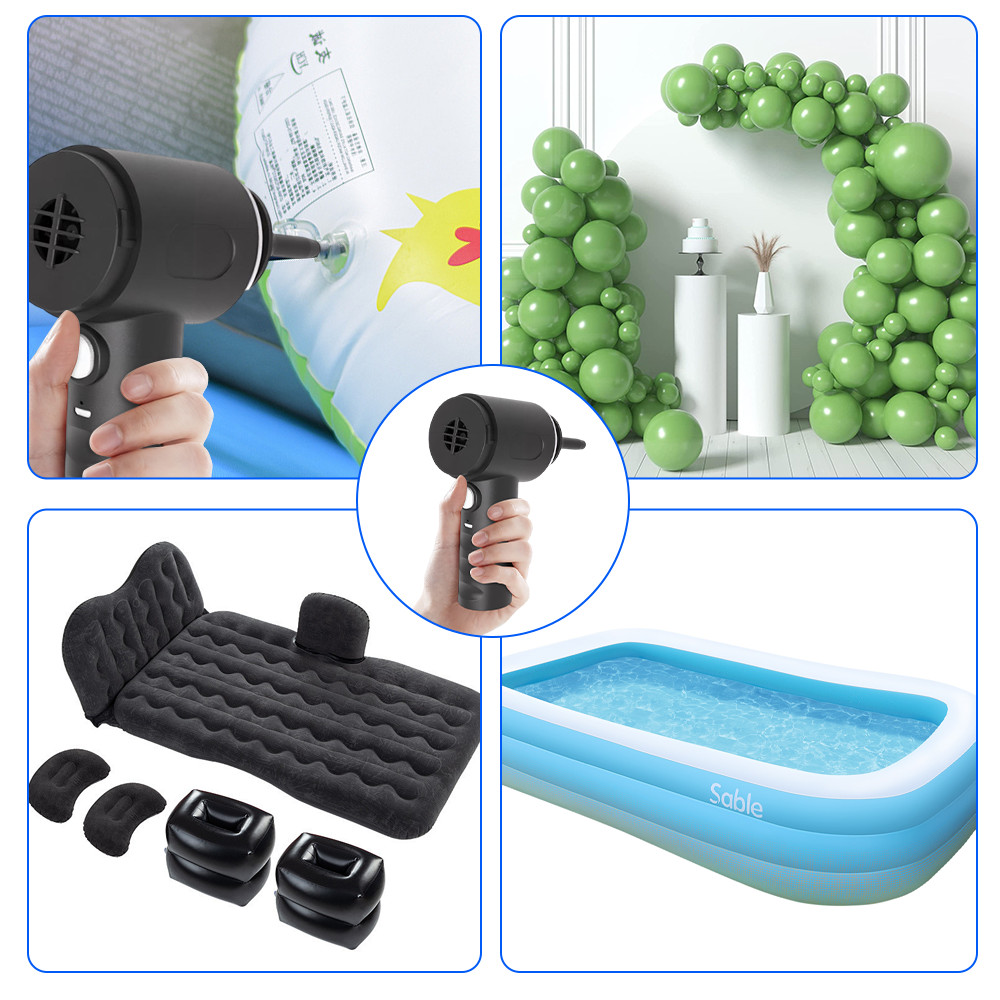 Cordless Electric Mini Air Duster Blower Vacuum Cleaner for PC Computer Car Home