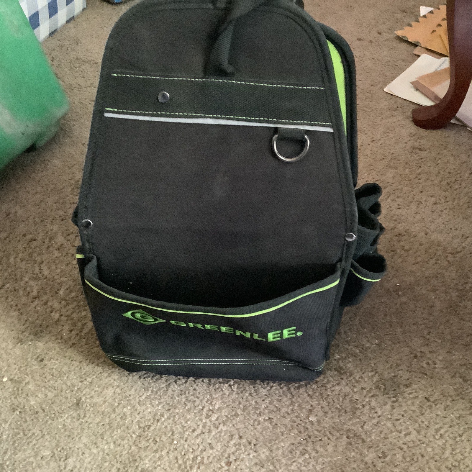 Greenlee 0158-24 Tool Bag, Polyester, Black, 27 Pockets very nice