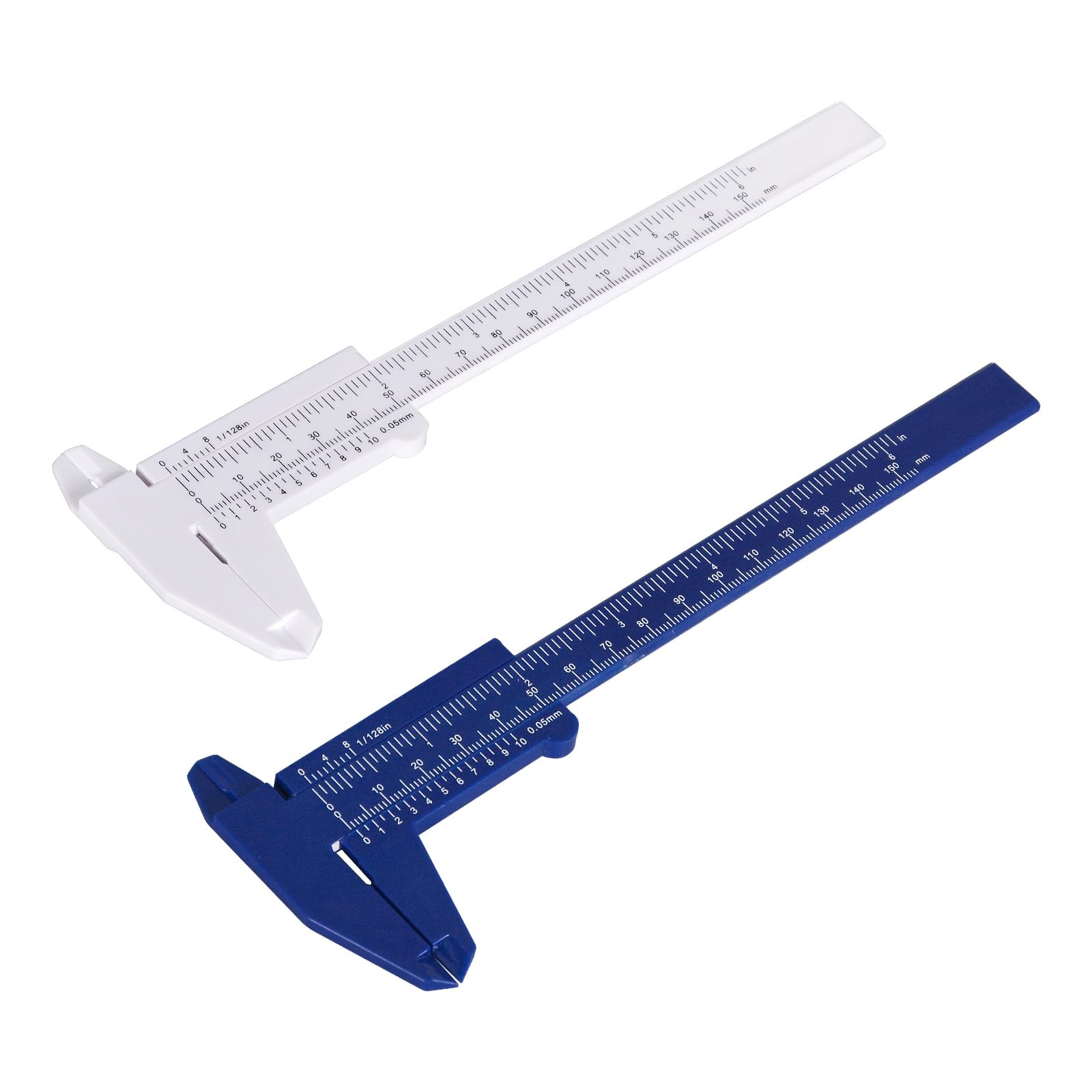 Plastic Vernier Calipers, 6 Inch/150 mm, 2pcs