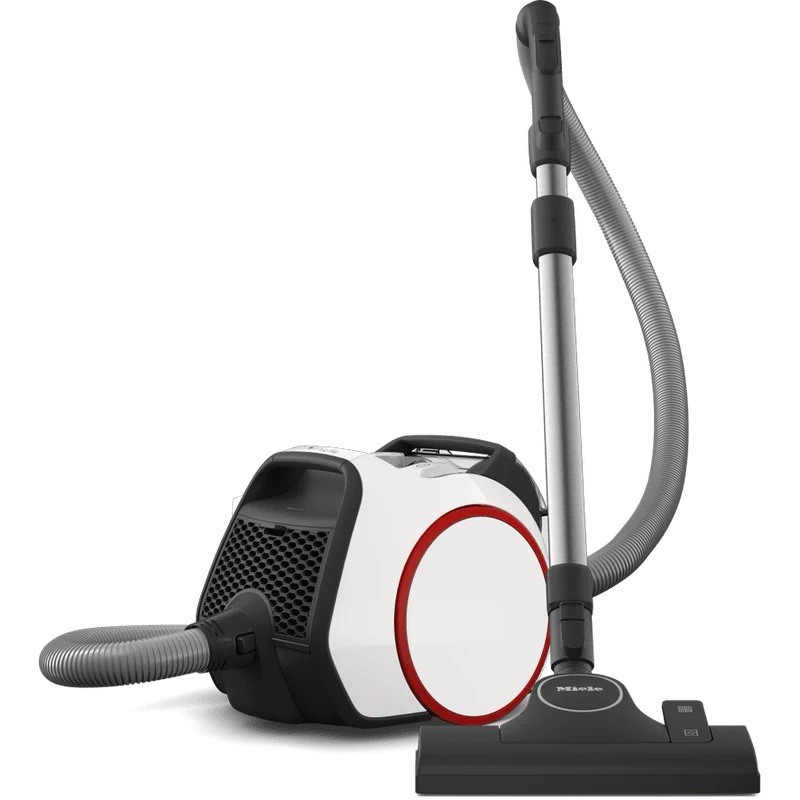Miele Boost CX1 Lotus White Compact Bagless Canister Vacuum SNRE0