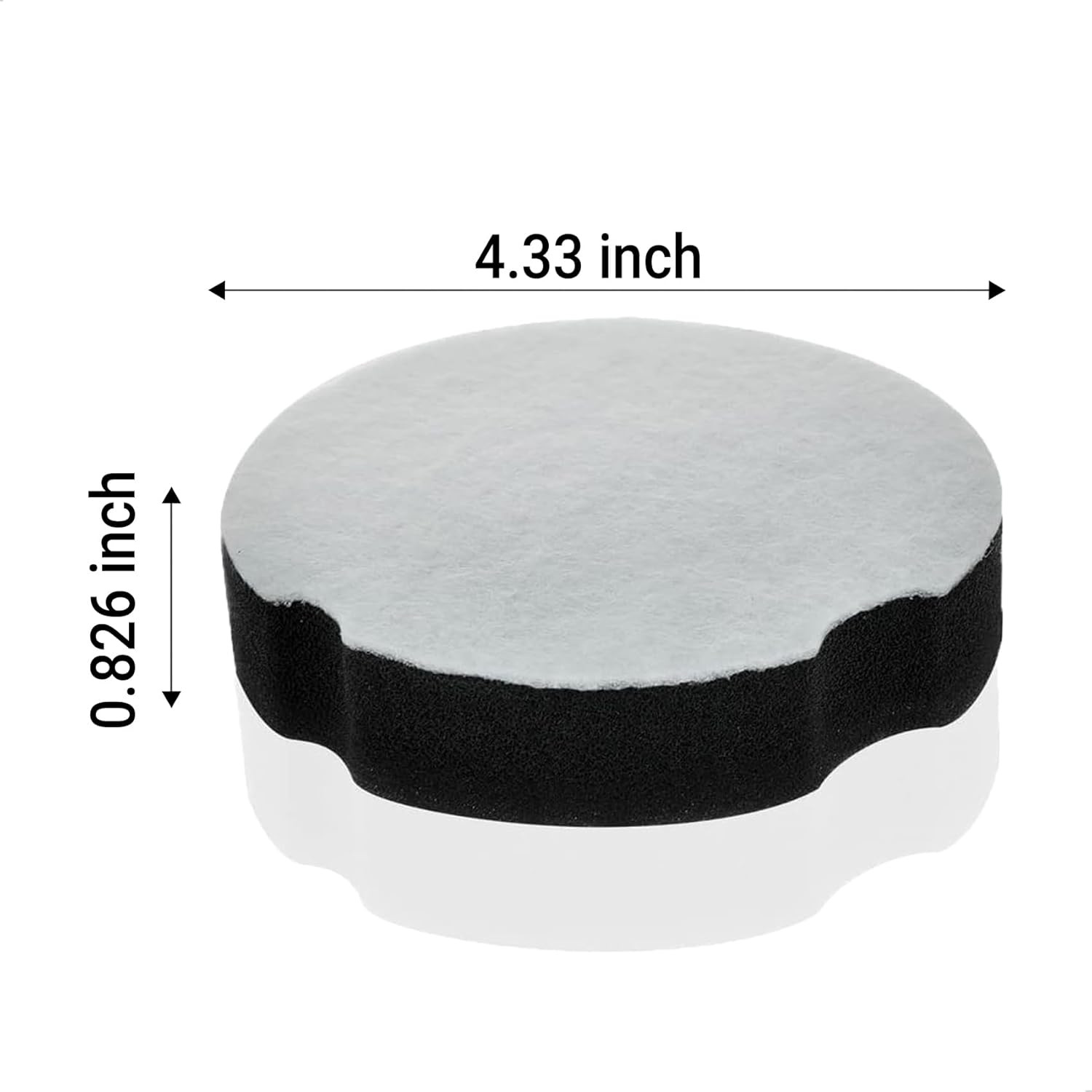 2-Pack Filter Replacement for Bissell Powerforce & Turbo Bagless Vacuums