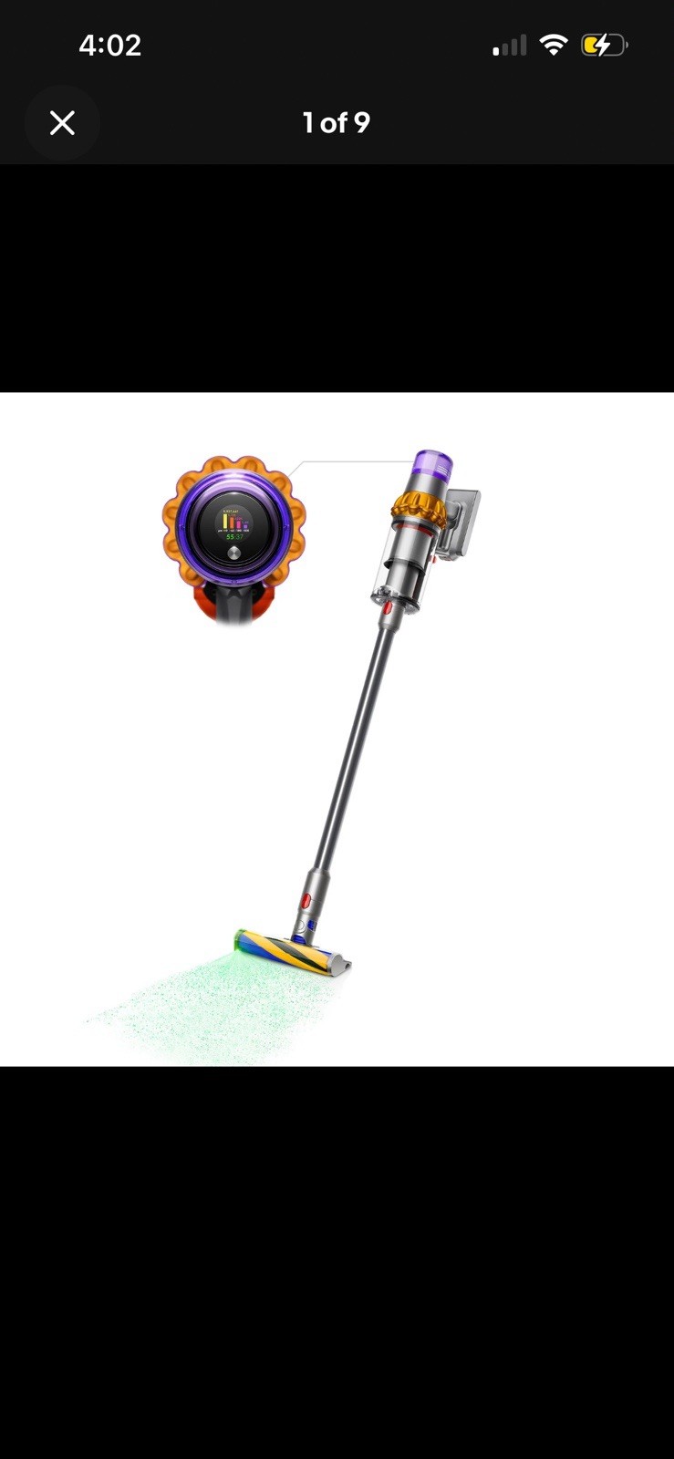 Dyson V15 Detect Total Clean Extra | Yellow/Nickel | Refurbished