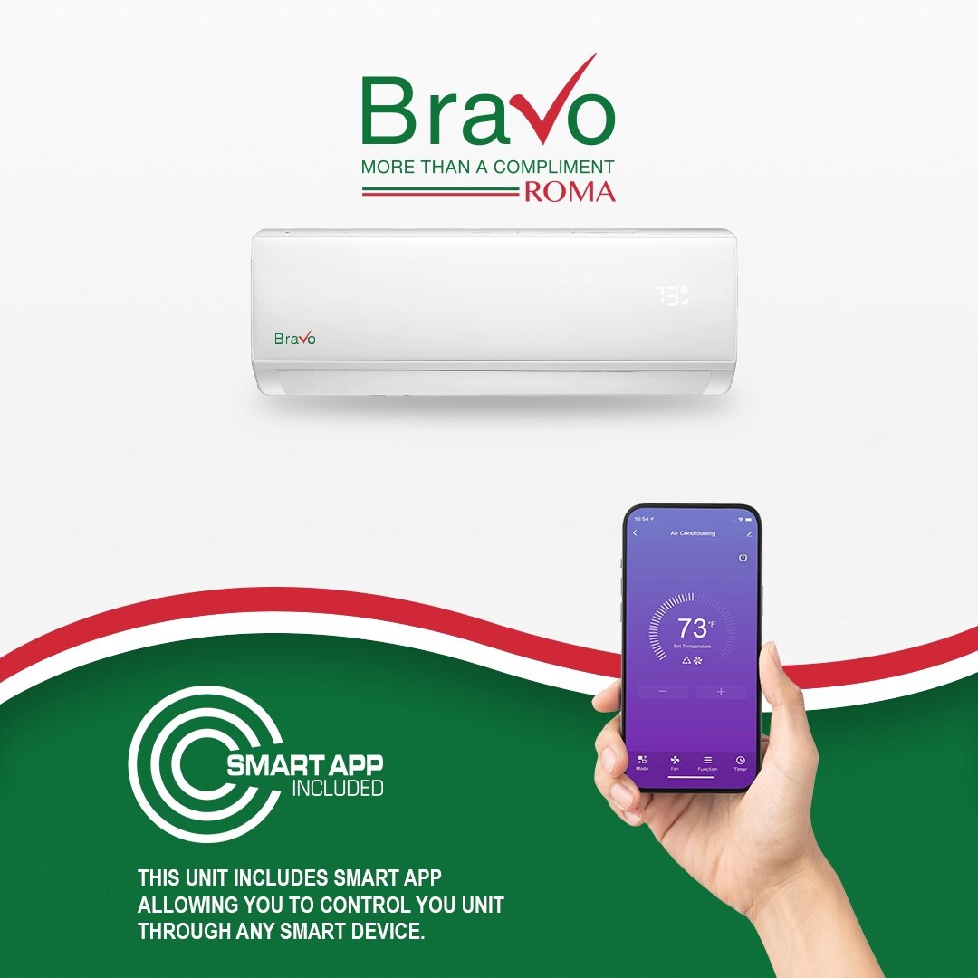 36000 BTU 17 SEER BRAVO Mini Split Heat Pump Air Conditioner 230V