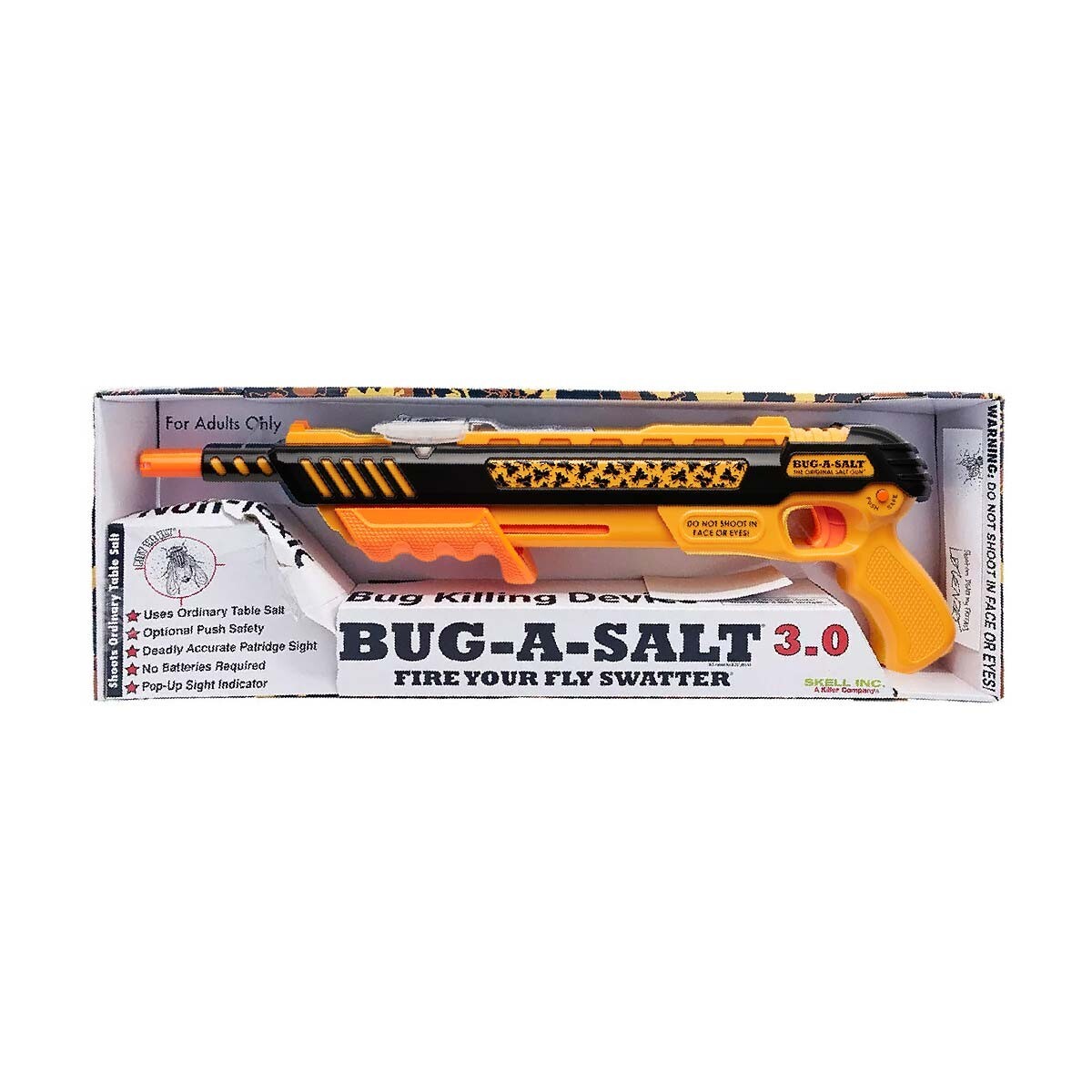 Damaged Box Authentic BUG-A-SALT Orange Crush 3.0 Insect Eradication Salt Gun